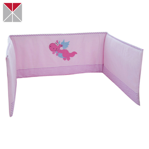 Fábrica al por mayor 100% algodón <span class=keywords><strong>mini</strong></span> <span class=keywords><strong>cuna</strong></span> parachoques transpirable - Product Image 5