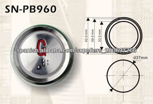 2013 modelo caliente Botón del elevador <span class=keywords><strong>Orona</strong></span> SN-PB960 - Product Image 5