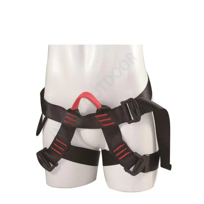 Good quality equipment climbing harness en 12277 super light rock with safety ropes fast delivery