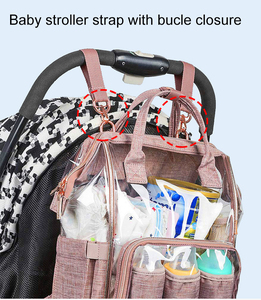 Eco-friendly PVC di viaggio portatile di grandi dimensioni <span class=keywords><strong>zaino</strong></span> del bambino borsa per pannolini mamma mummia pannolino <span class=keywords><strong>zaino</strong></span> - Product Image 4