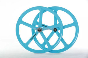 Juego de Ruedas para Bicicleta AERO FIVE KNIFE 700C con Buje Flip-Flop para Piñón Fijo y Velocidad Única - Product Image 5