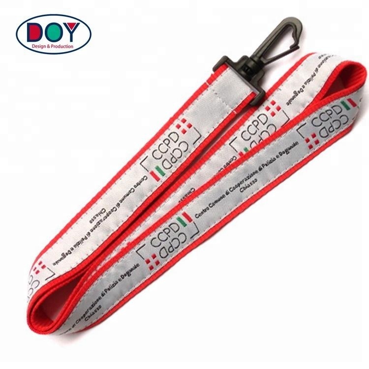 New Design Custom Breakaway Satin Adult Sublimation Transfer Printed Neck Lanyard With Your Own Logo Image 4