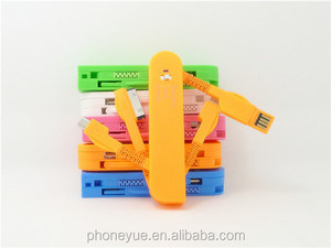 2016 último regalo precio de fábrica 4 navaja suiza 3 en 1 usb 2.0 cable de datos usb conjunto - Product Image 3