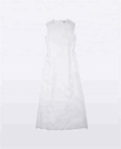 Abito Lungo in <span class=keywords><strong>Lino</strong></span> <span class=keywords><strong>Bianco</strong></span> da Donna 2022 - Product Image 6