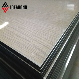Panneau <span class=keywords><strong>composite</strong></span> en aluminium de style bambou pour façade - Product Image 2