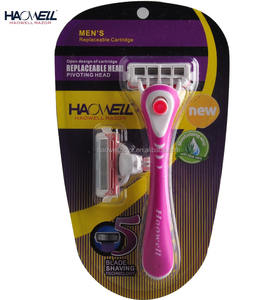 B501DR, оптовая цена, 5 лезвий, лучшее качество, Женская бритва - Product Image 2