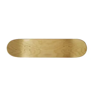 Pont de Skateboard vierge personnalisé de marque OEM en 7 plis, pont en érable canadien 100% pour Skateboard et longboard