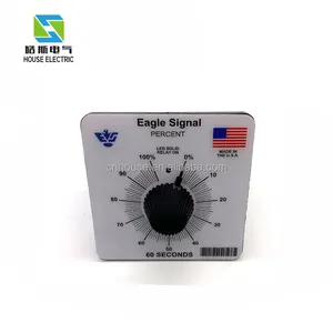 White Percentage Cycle Timer For Electrical Center Pivot Irrigation System