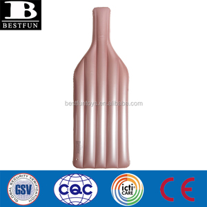 Flotador Inflable de Vinilo Resistente con Forma de Botella de Vino, Isla Flotante para Fiestas, Colchón de Aire para Eventos de Verano - Product Image 5