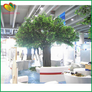 Gran árbol de higuera artificial banyan tree de fibra de vidrio para la decoración de interior - Product Image 1
