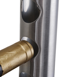 Custom Metal <strong>Wine</strong> <strong>Rack</strong> Stainless Steel Wall Mounted <strong>Wine</strong> <strong>Rack</strong> - Product Image 4