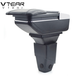 Accoudoir central en acier inoxydable de haute qualité, boîte de rangement, repose-bras, accessoire de décoration, avec organisateur, pour <span class=keywords><strong>PEUGEOT</strong></span> 206 <span class=keywords><strong>207</strong></span> - Product Image 4