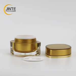 <span class=keywords><strong>2018</strong></span> nuevos productos 15G 20G 30g 50g oro acrílico vacío crema cosmética jar - Product Image 4