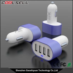 La meilleure vente nouveau design <span class=keywords><strong>4</strong></span> usb port charge rapide 3.0 coloré <span class=keywords><strong>chargeur</strong></span> de voiture pour <span class=keywords><strong>iphone</strong></span> 7 <span class=keywords><strong>s</strong></span> - Product Image 5