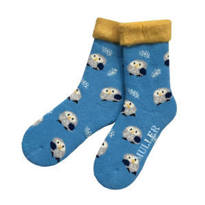 <span class=keywords><strong>Calcetines</strong></span> <span class=keywords><strong>térmicos</strong></span> para botas para <span class=keywords><strong>hombre</strong></span>, <span class=keywords><strong>calcetines</strong></span> mullidos de doble capa con patrón de pájaros - Product Image 1