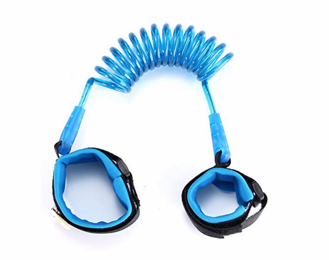 Цветной поводок для защиты от потери ребенка