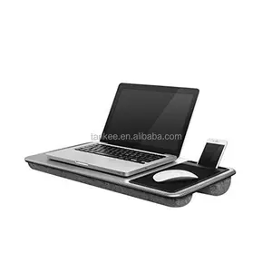 Multifunction laptop tray with cushion computer desk