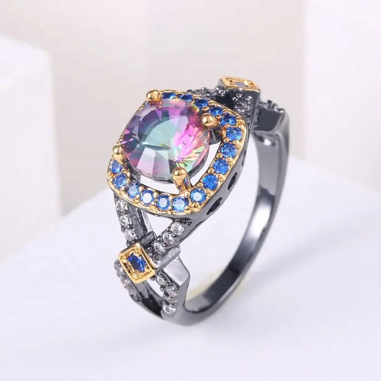 Zhefan Jewelry wholesale china jewelry manufacture jewelry women ring rhinestone ring