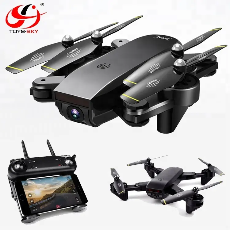 Toysky S169 Upgrade 1080P Wifi FPV Foldable Optical Flow Dual Camera follow me motion sensor drone for selfie