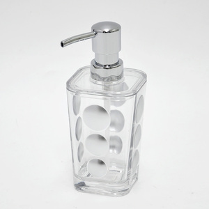 Accesorios de baño de cristal acrílico transparente estilo Hotel - Product Image 2