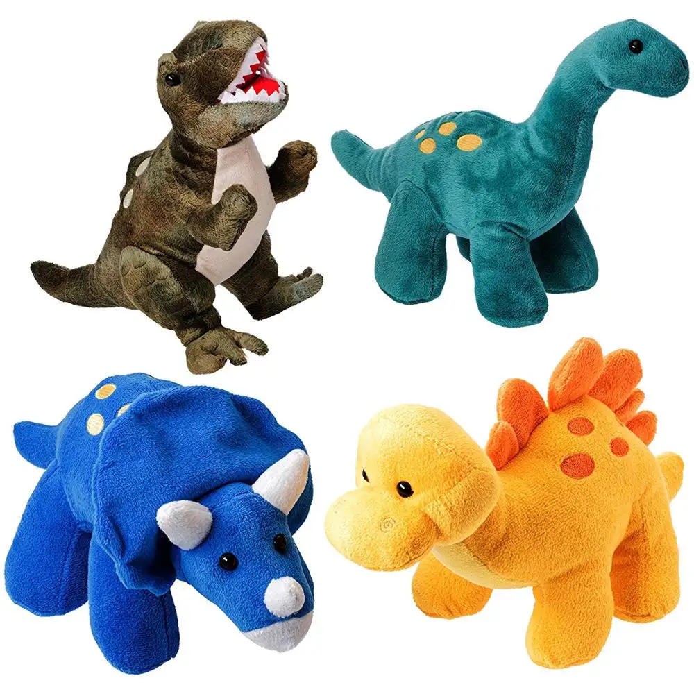 Top Quality Wholesale Blue Soft Stuffed Plush Toy Dinosaur