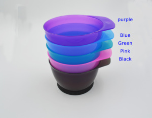 Attrezzature per parrucchieri colorazione tintura plastica tinta <span class=keywords><strong>maschera</strong></span> di gomma ciotola all'ingrosso - Product Image 3