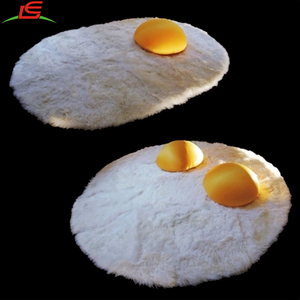 <span class=keywords><strong>Venta</strong></span> al por mayor suave felpa huevo forma manta piso alfombra - Product Image 2