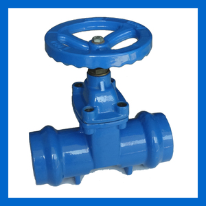 Vanne à boisseau double pour tuyau PVC de 110 mm, corps en fonte ductile, siège résilient, étanchéité étroite, commande par tige, prix compétitif - Product Image 5