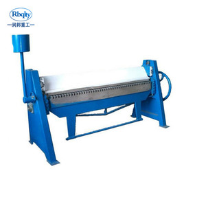 Machine à plier Rbqlty, commande <span class=keywords><strong>manuelle</strong></span>, métal, pour plieuse de plaques en aluminium, nouveau produit - Product Image 1