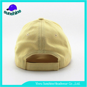 Logo Bordado personalizado Amarillo Tapas <span class=keywords><strong>Al</strong></span> Aire Libre resistente <span class=keywords><strong>al</strong></span> <span class=keywords><strong>Sol</strong></span> Del Verano Gorra de Béisbol <span class=keywords><strong>Al</strong></span> Por Mayor - Product Image 3