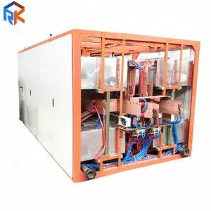 2T Intermediate Frequency Copper Scrap Melting Smelting Induction Furnace Equipment