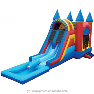 Giá Rẻ Thương Mại Nước Trượt <span class=keywords><strong>Bounce</strong></span> Nhà Inflatable <span class=keywords><strong>Pool</strong></span> Trượt Nước Để Bán - Product Image 2