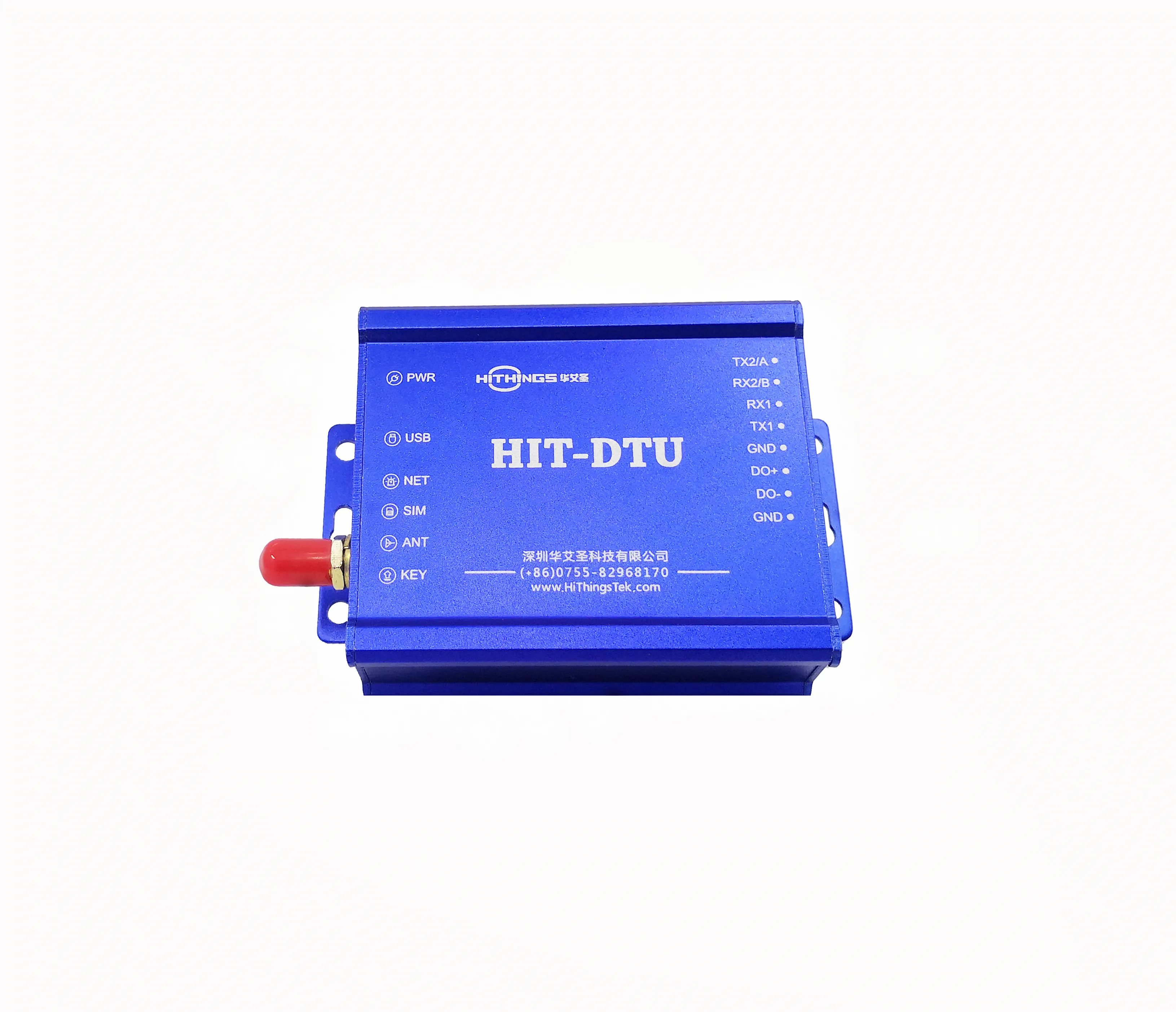 Gprs Modem Alarm Unit Terminal Jarak Jauh, Modem Modbus Gateway IO Data Telemetri Gps Gsm Sms RTU Dapat Diprogram Ethernet 3G 4G