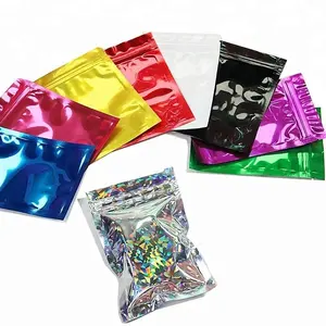 Sac d'emballage en gros pour épices ziplock en mylar laminé à l'épreuve des enfants imprimé sur mesure pour les épices