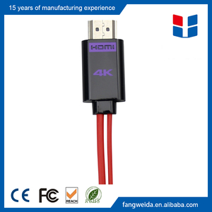 Nouveau 2016 4 K hdtv <span class=keywords><strong>mhl</strong></span> à <span class=keywords><strong>hdmi</strong></span> <span class=keywords><strong>adaptateur</strong></span> micro usb vers <span class=keywords><strong>hdmi</strong></span> câble - Product Image 5