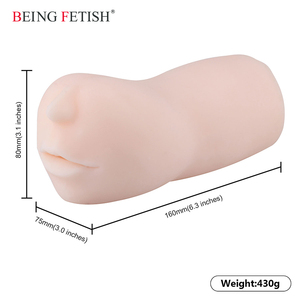 Réaliste Orale 3D Profonde Gorge avec Langue Dents Maiden Vagin Artificiel Mâle Poche Oral Sex Toys Homme Masturbateur - Product Image 4