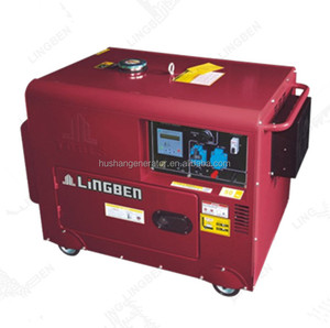 ATS Lingben China <span class=keywords><strong>llave</strong></span> de arranque silencioso 5kva generador diesel precio generador de comprar en china con motor 186FA - Product Image 2