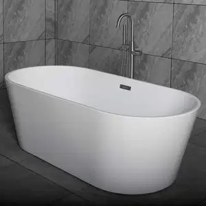 Aifol Grande e moderno breve acrilico free standing vasche da bagno freestanding vasca da bagno vasca da bagno rotonda vasca da bagno di lusso dimensioni