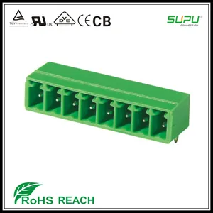Supu Vida Yeşil Pin Konnektör Pitch 3.5/3.81mm (Sağ Açı Pin)