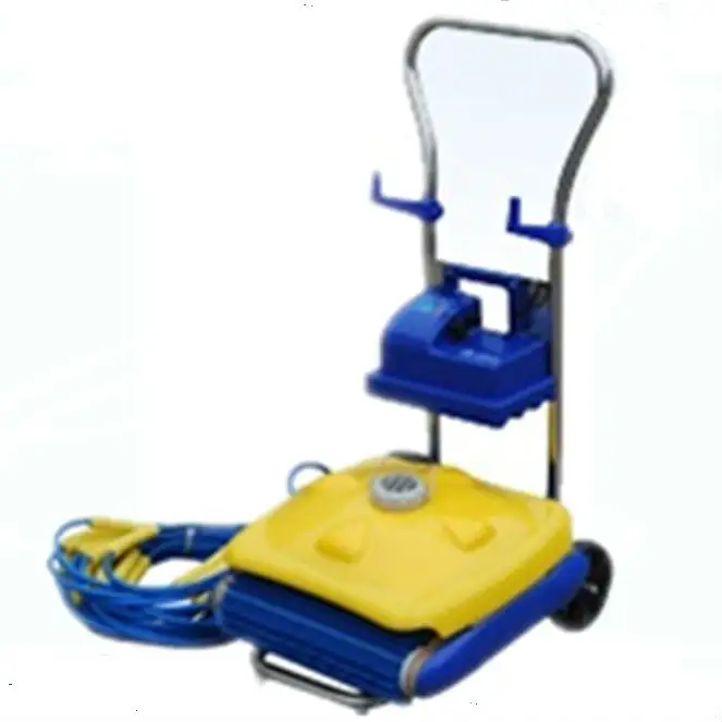 Yellow Grampus robotic pool cleaner