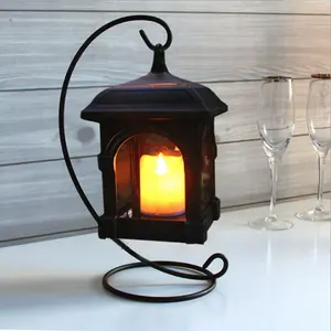 <span class=keywords><strong>Solaire</strong></span> maison lumière LED bougies de scintillement de danse LED lanterne De Jardin - Product Image 1