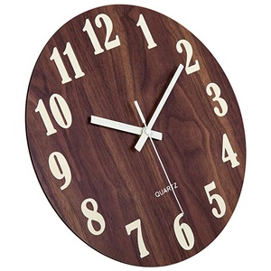Luce notturna <span class=keywords><strong>da</strong></span> parete in legno <span class=keywords><strong>orologio</strong></span> <span class=keywords><strong>da</strong></span> interni riloj De Pared Vintage <span class=keywords><strong>cucina</strong></span> ufficio casa silenziosa gran numero <span class=keywords><strong>orologio</strong></span> <span class=keywords><strong>da</strong></span> parete in legno - Product Image 3