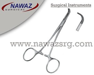 Fórceps Quirúrgicos Baby-Mezclador Curvo Delicado 14cm Fórceps Hemostáticos de Acero Inoxidable - Product Image 2