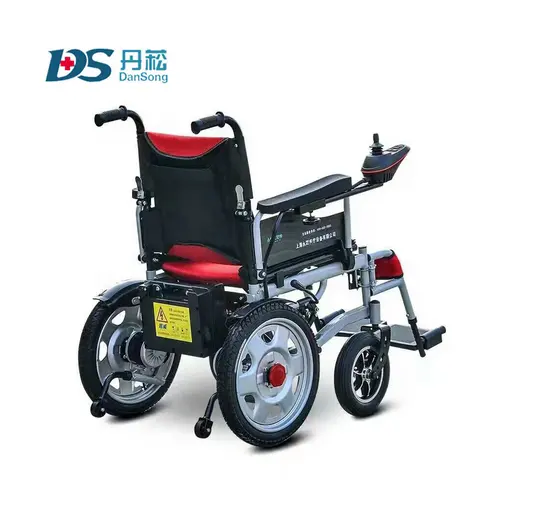 Cadeira da roda com motor da engrenagem DS-6001Y, cuidados médicos