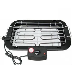 Grilles de barbecue électriques pour la maison sans fumée Table d'intérieur Grande marmite Max Griddle Machine Grade Barbecue Table Poêle Poulet