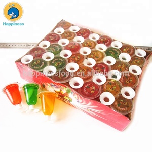 Gelatina en Vaso, Dulces de Frutas en Caja, Sabor Surtido, Pudín de Gelatina - Product Image 1