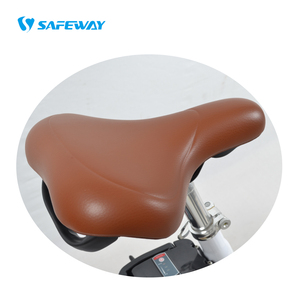 Vélo électrique Safeway vintage 26 pouces, cadre <span class=keywords><strong>en</strong></span> alliage, vélo électrique 48V <span class=keywords><strong>EN</strong></span> <span class=keywords><strong>15194</strong></span>, léger, écran LCD, élégant vélo électrique pour femme - Product Image 4