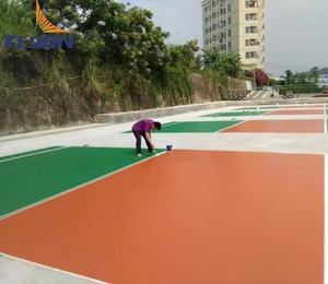 Pu pintura bádminton gimnasia estera esteras ejercicio Sport Court - Product Image 1