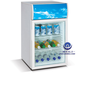 2016 puerta de cristal nevera vegetal mini red bull - Product Image 1