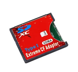 חדש גבוה יותר באיכות SD כדי CompactFlash CF סוג II זיכרון כרטיס קורא מתאם CF כרטיס מתאם